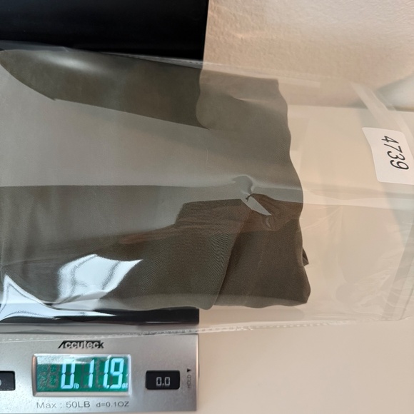 Express Pants Women Medium Green Extreme HighRise Jogger Cargo Chambray Military - Picture 12 of 12